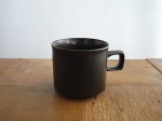 アンティークマグ　ダークブラウン　全2個