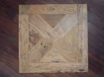 古材寄木天板 60角